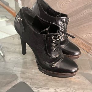 Gucci platform booties